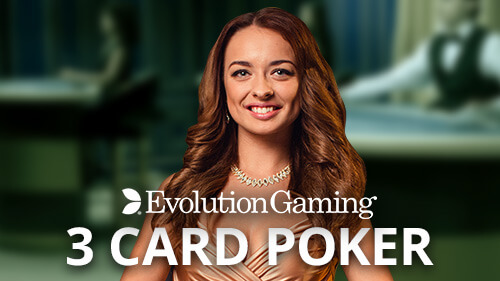 Evolution Live 3 Card Poker